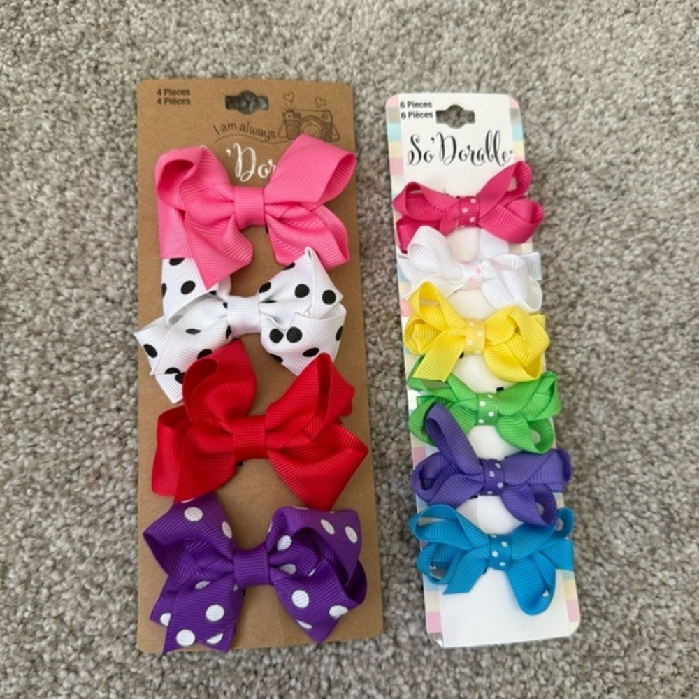 So ‘Dorable bundle of new little girl hair clips